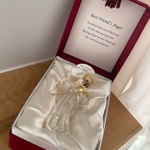 Best Friend Angel glass figurine keepsake with gift box